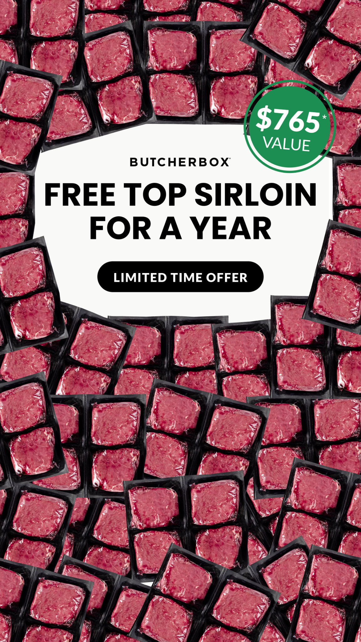 ButcherBox Facebook ad