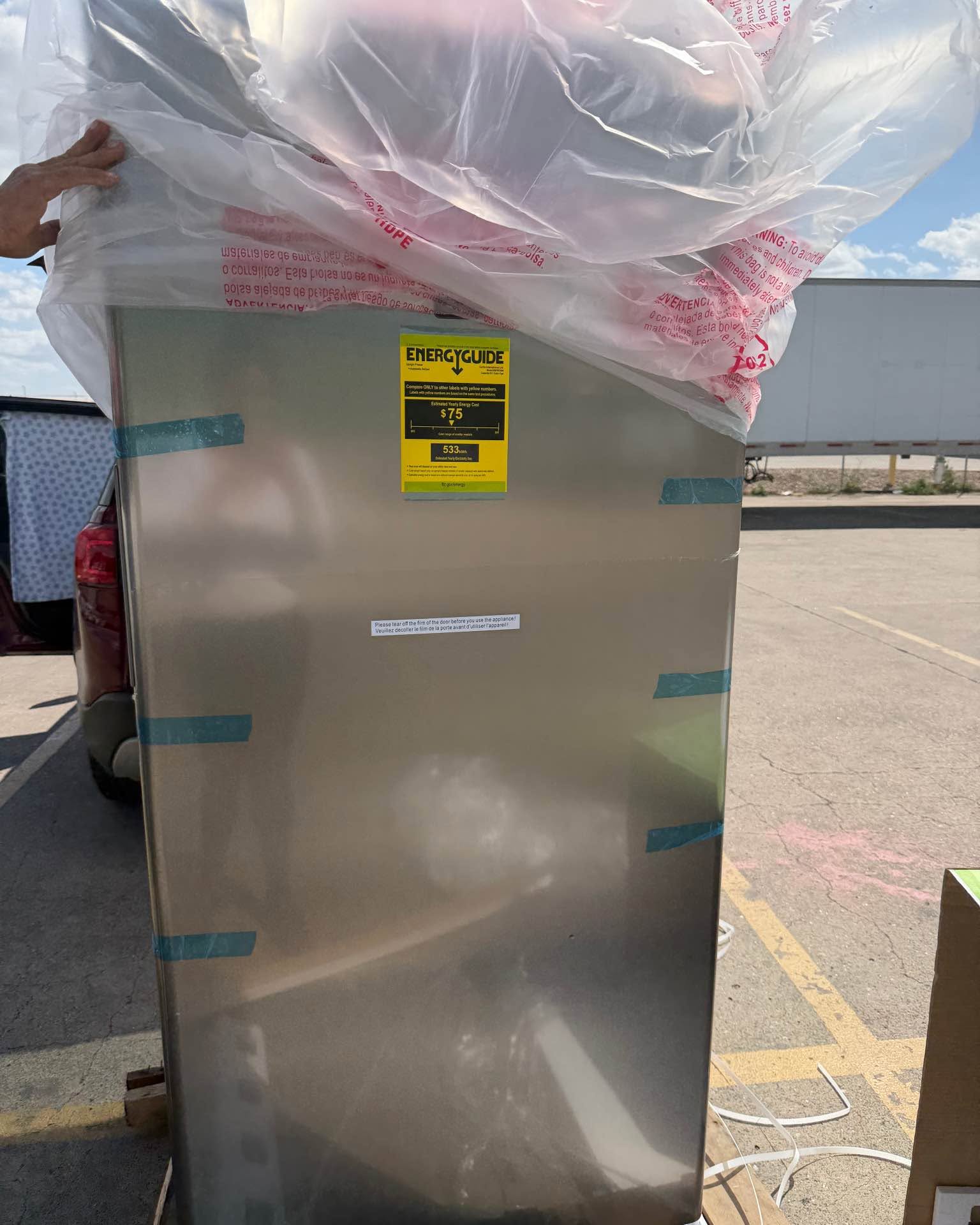 Kelly Glez Facebook ad: Hamilton Beach 20 cu. ft. Frost-Free Convertible Upright…