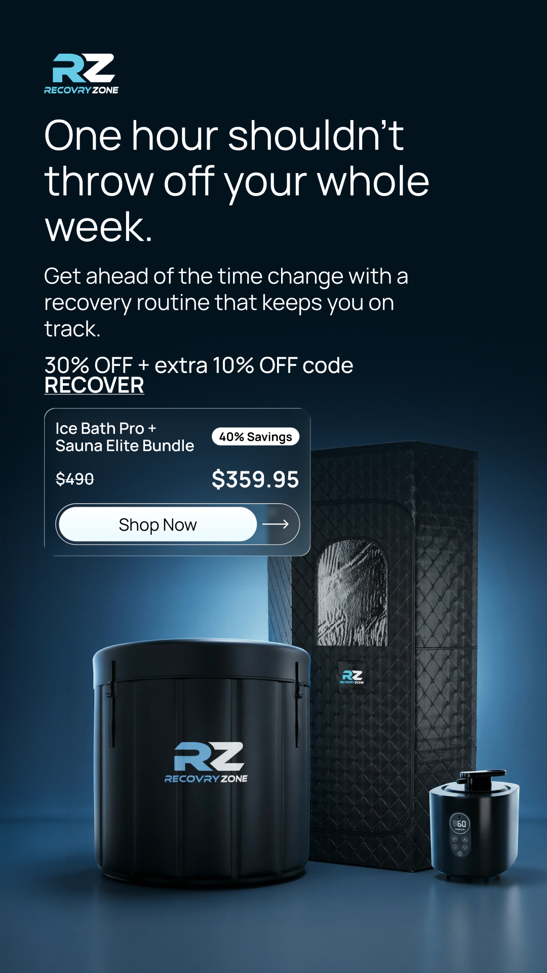 Recovry Zone Facebook ad