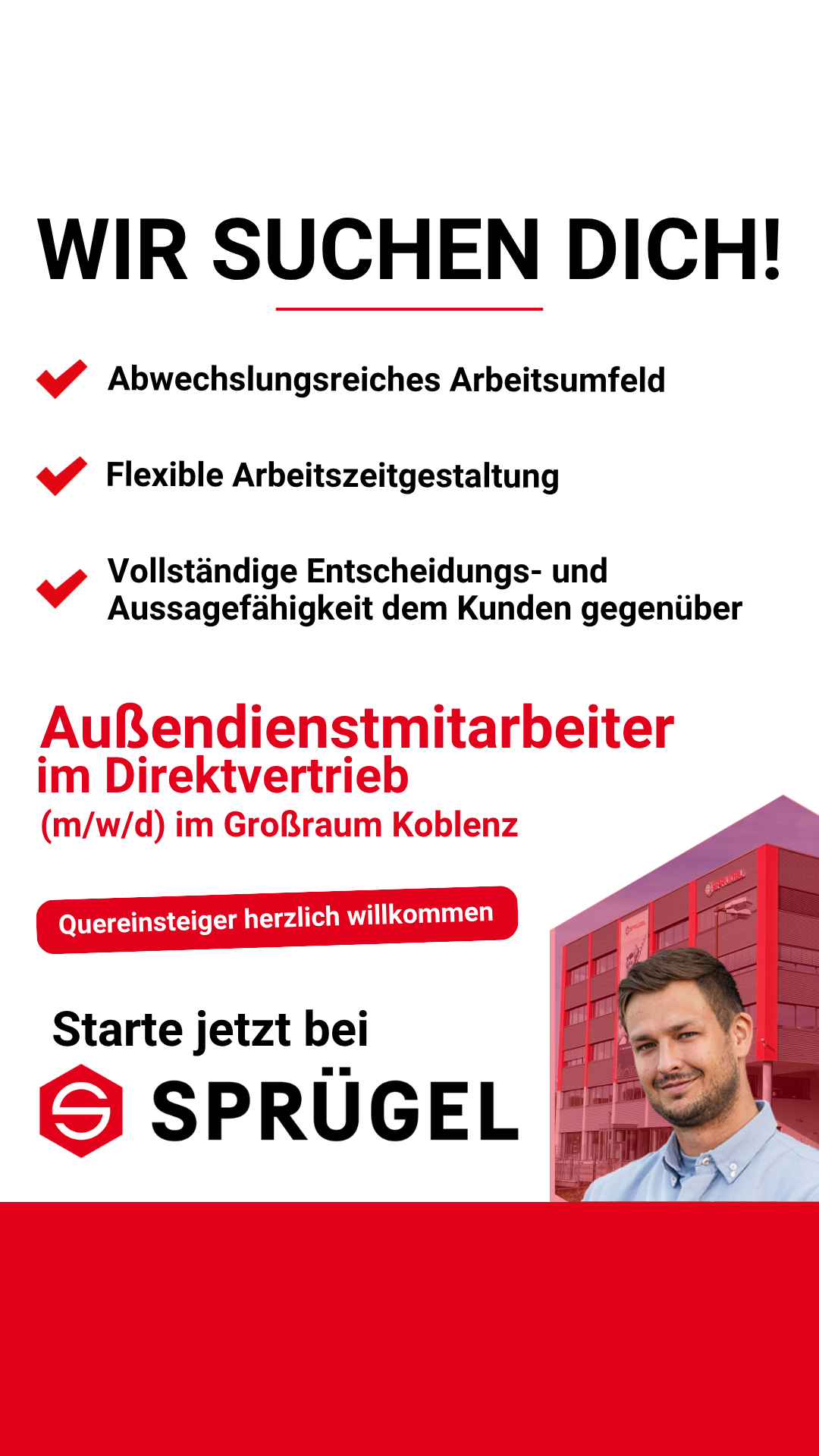 Deine neue Karriere Facebook ad