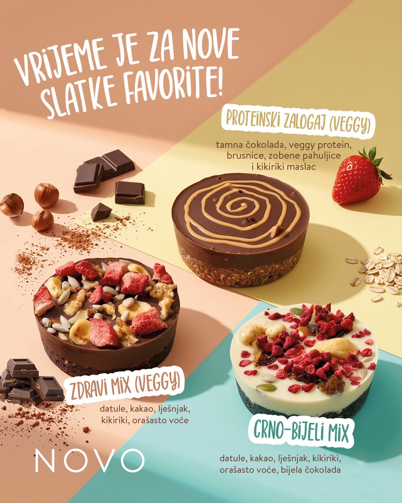 ReFresh coffee&juice bar Facebook ad: NOVO!
