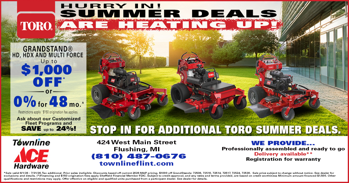 Townline Ace Hardware Facebook ad from May 30, 2026