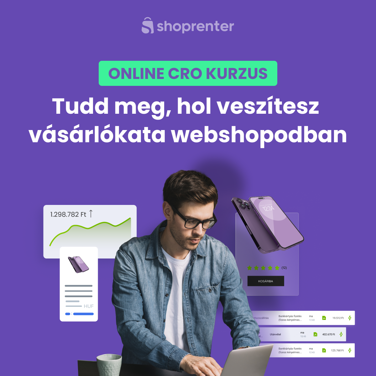 Shoprenter Facebook ad