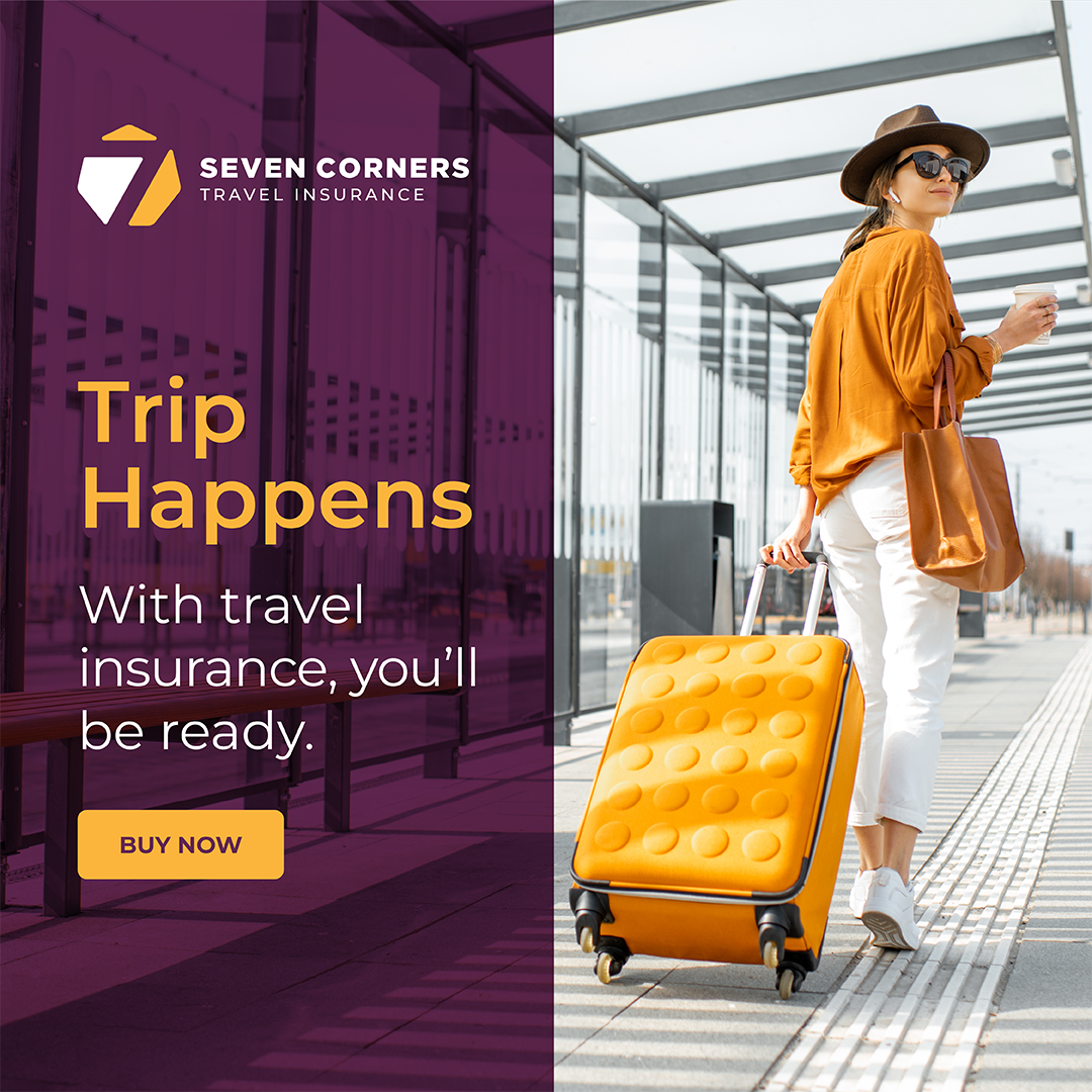 Seven Corners Travel Insurance Facebook ad