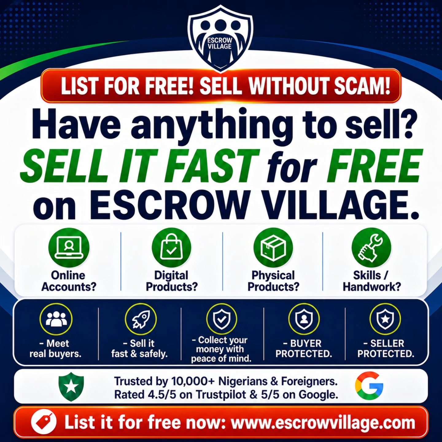 EscrowVillage Facebook ad