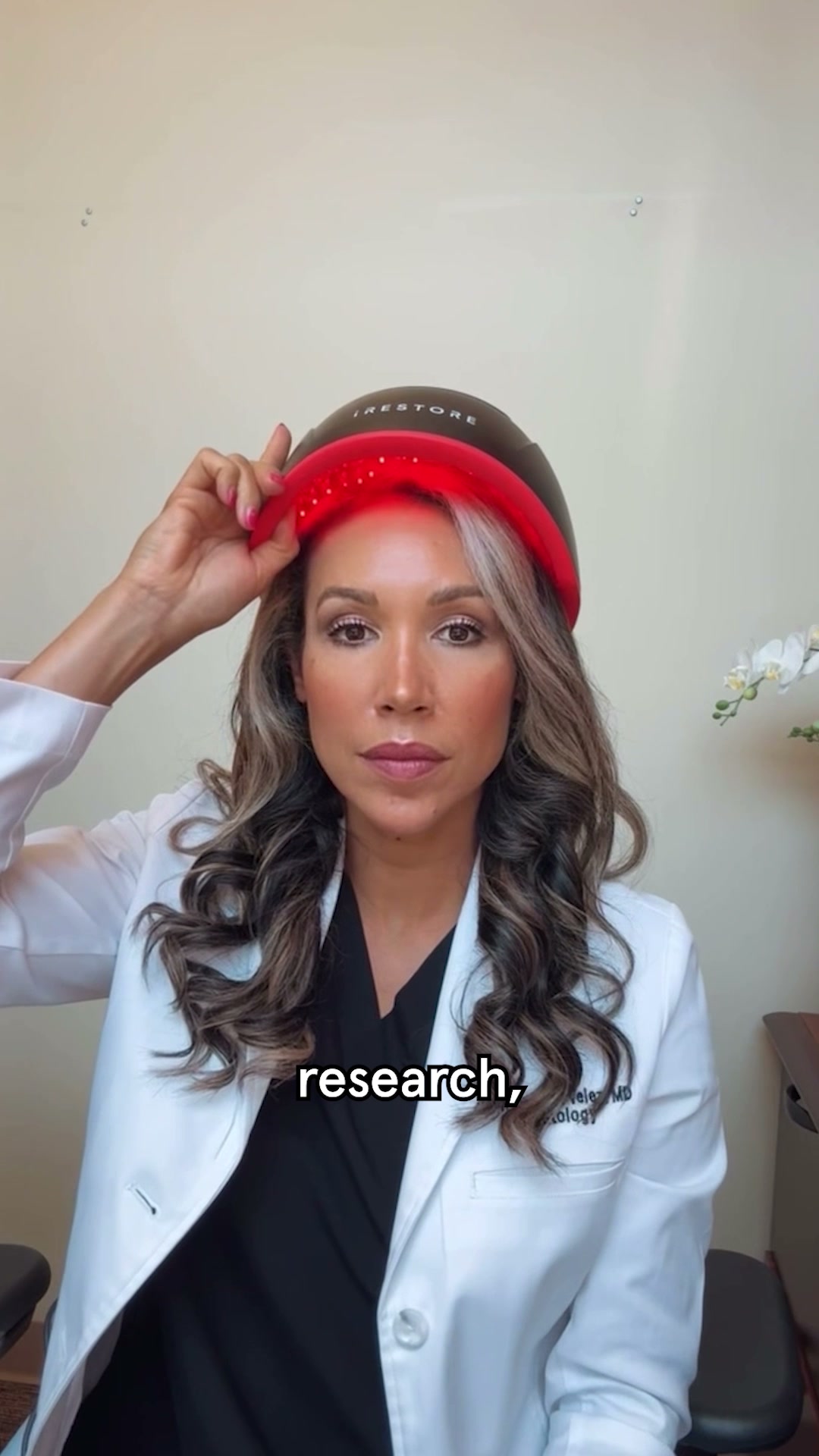 iRESTORE Hair Growth System Facebook ad: Try The Most Powerful Device To Regrow Your Hair