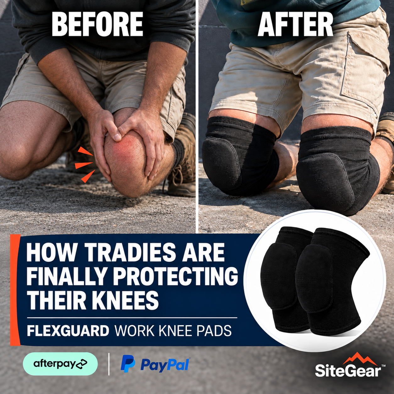 SiteGear Supply Store Facebook ad: Stock Up and Save, Buy 2, Get 1 Free.