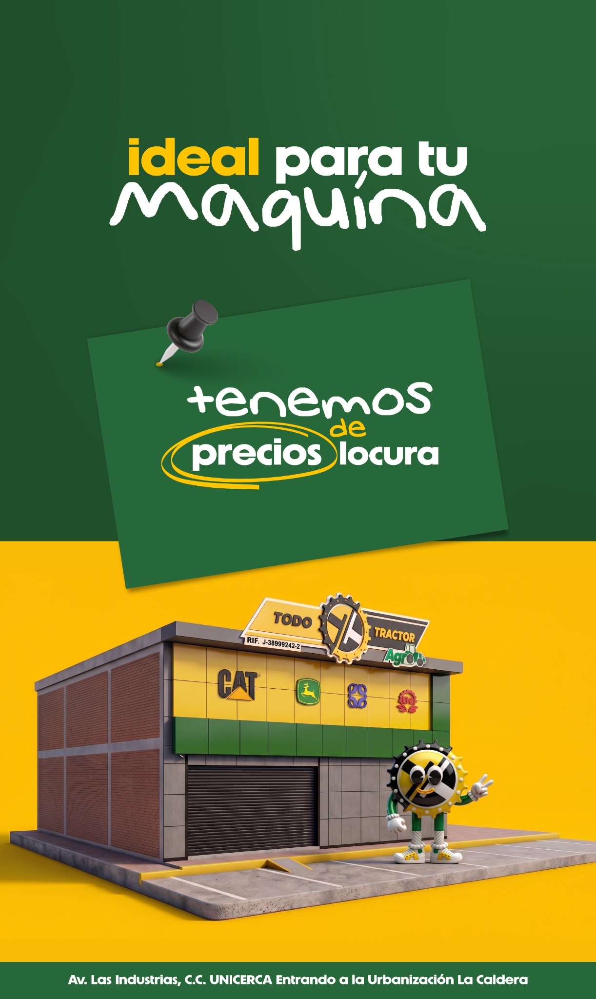 Todo Tractor Agro. Facebook ad: La tienda ideal para tu máquina a precios…
