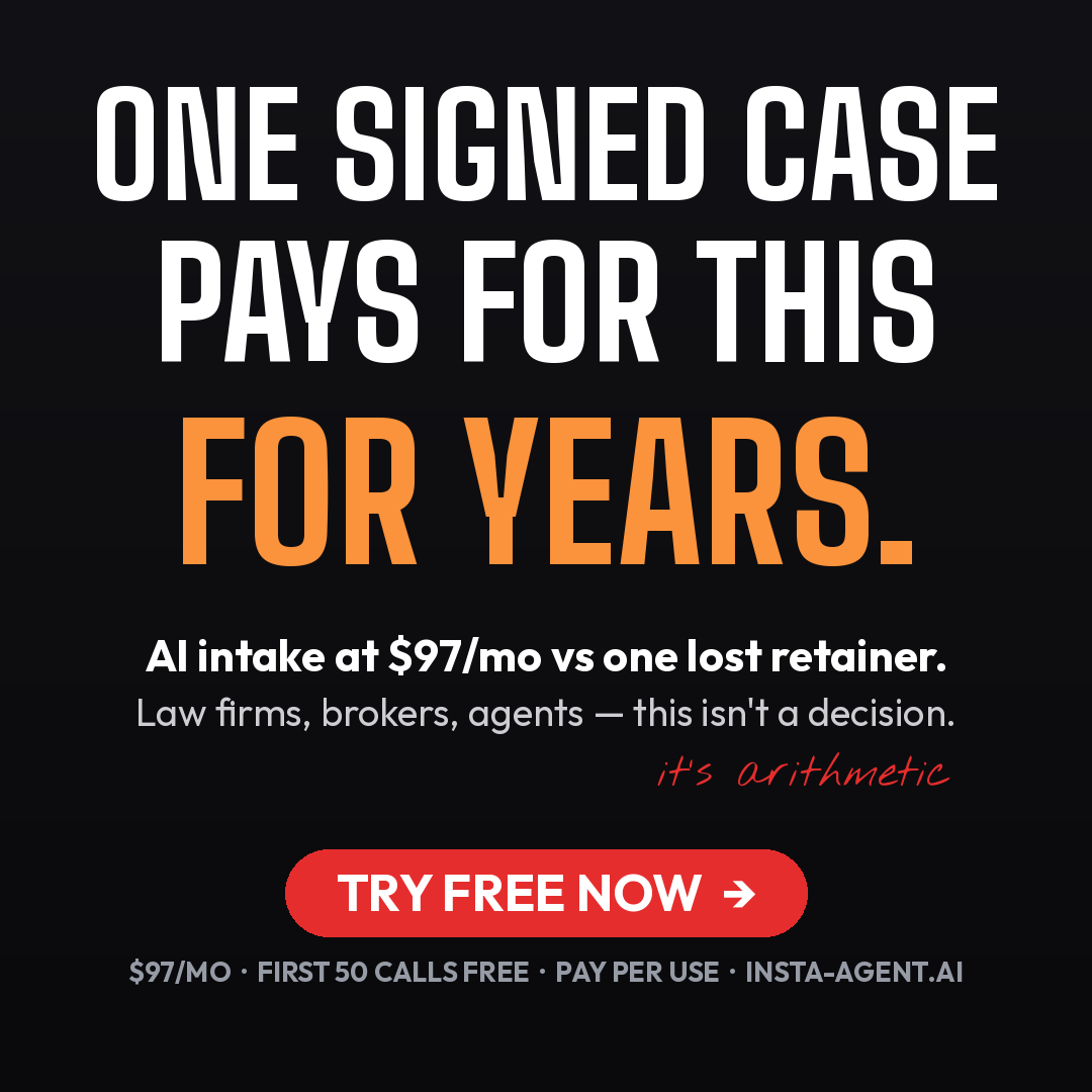 Insta-Agent Facebook ad from Sep 9, 2026