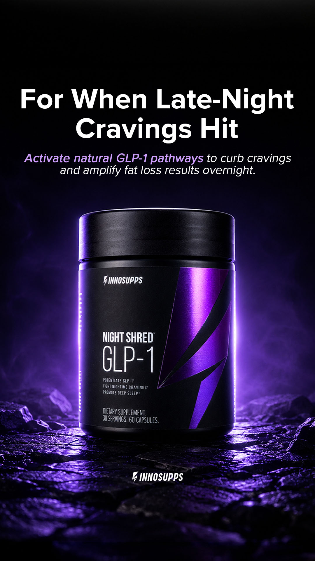 Inno Supps Night Shred Facebook ad