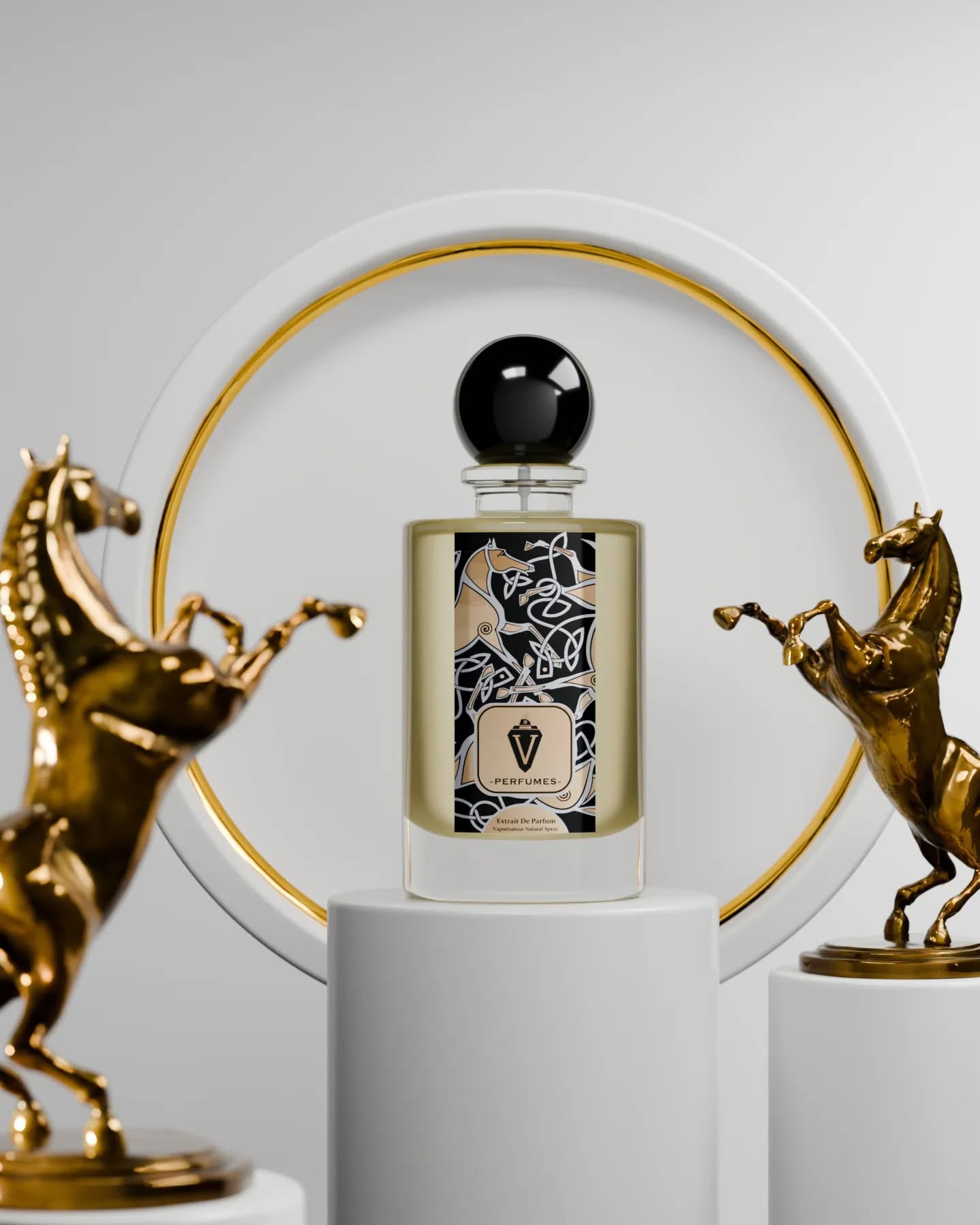 V Perfumes JO - عطور ڤي Facebook ad: عندما تجتمع الأناقة والفخامة بالعراقة والأصالة