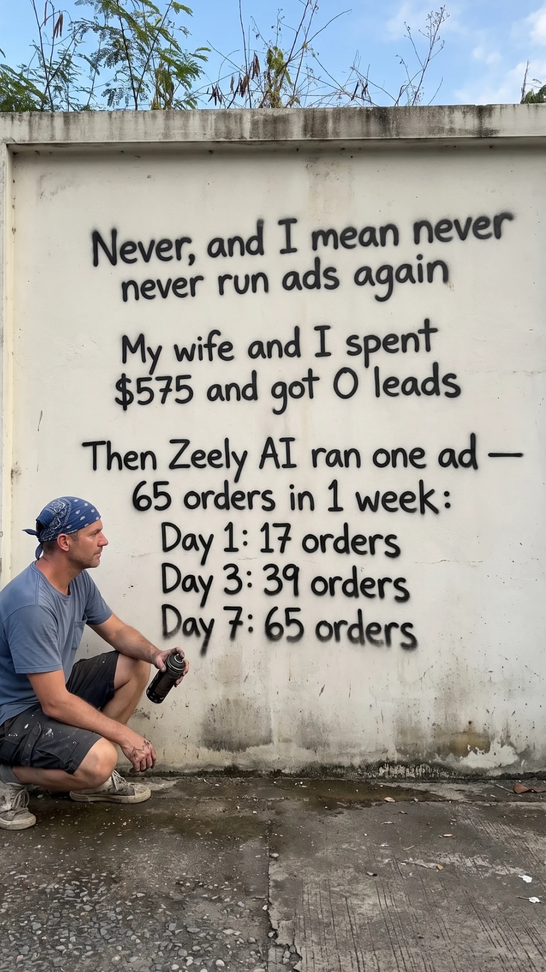 Jason Jay Miller Facebook ad: I create top-selling ads with AI
