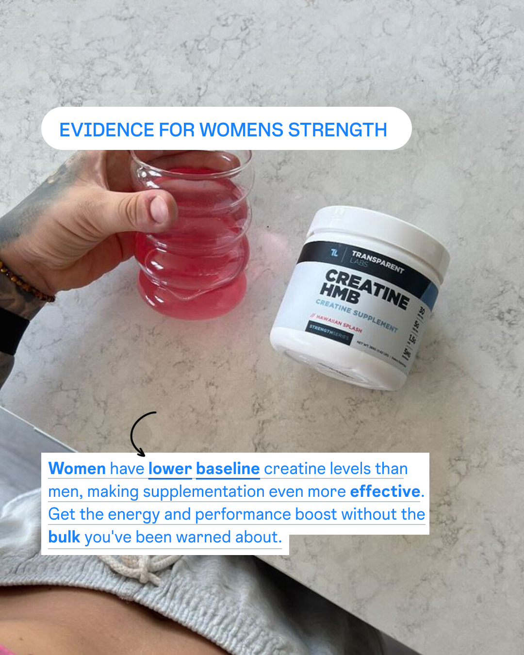 Transparent Labs Facebook ad