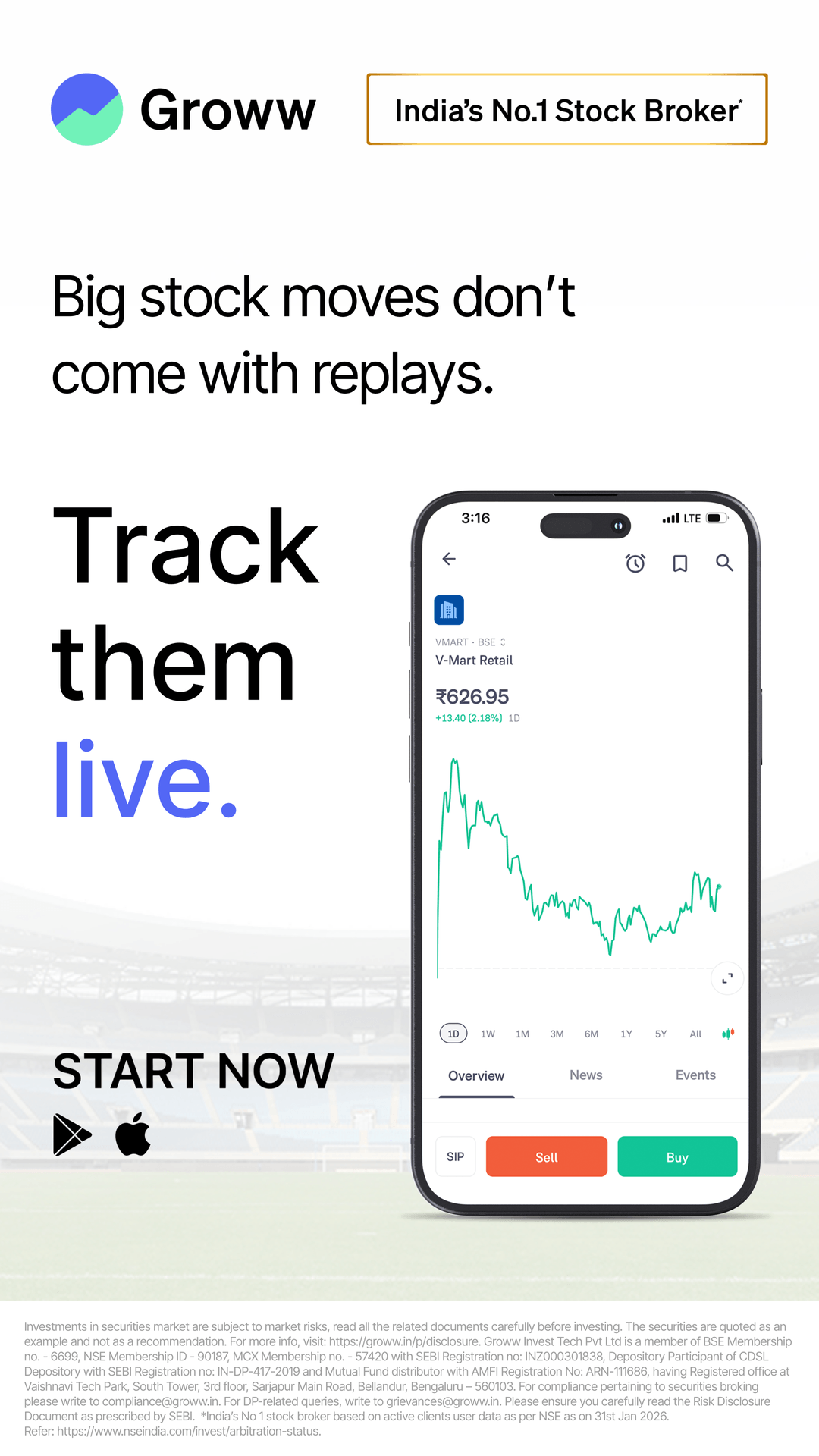 Groww Facebook ad