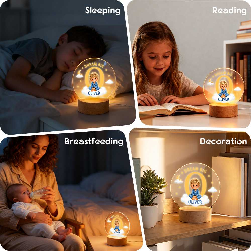Callie Grace Facebook ad: Personalized Dream Big Cartoon 3D-Style Character Artwork…