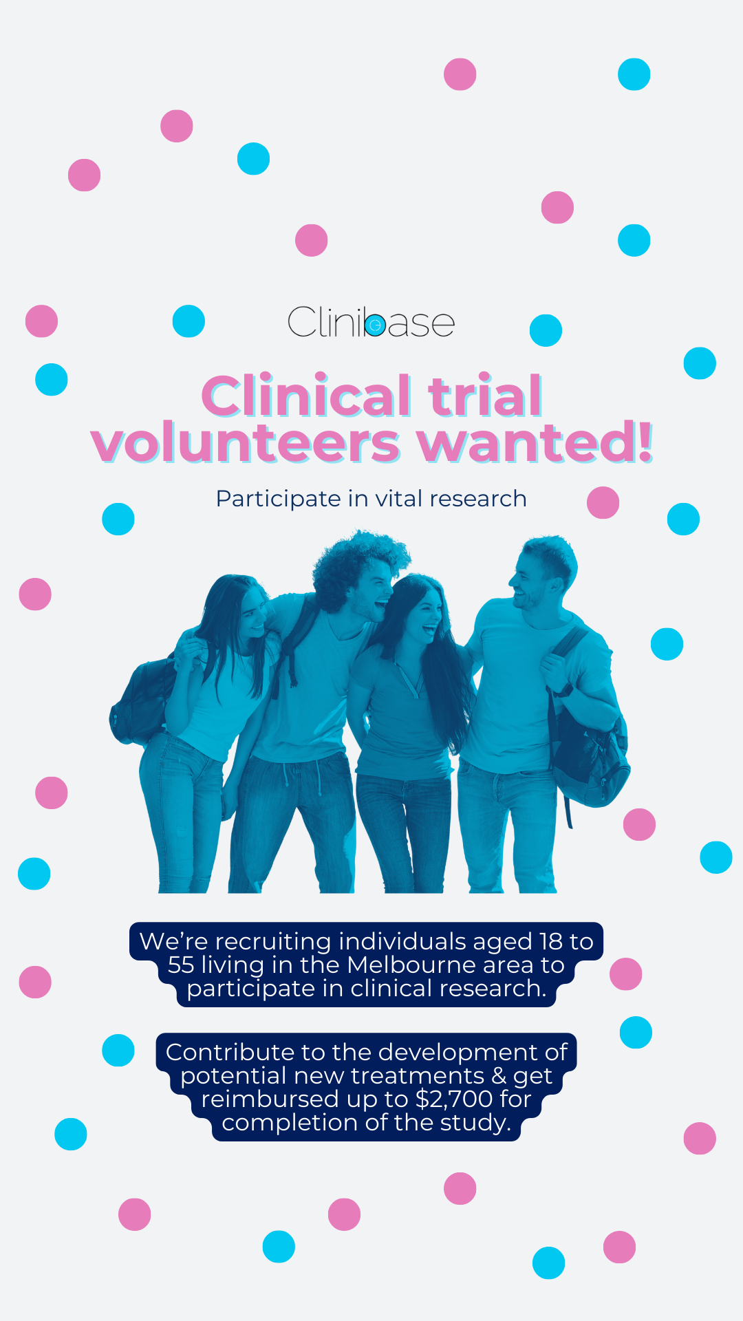 Clinibase Recruitment Facebook ad