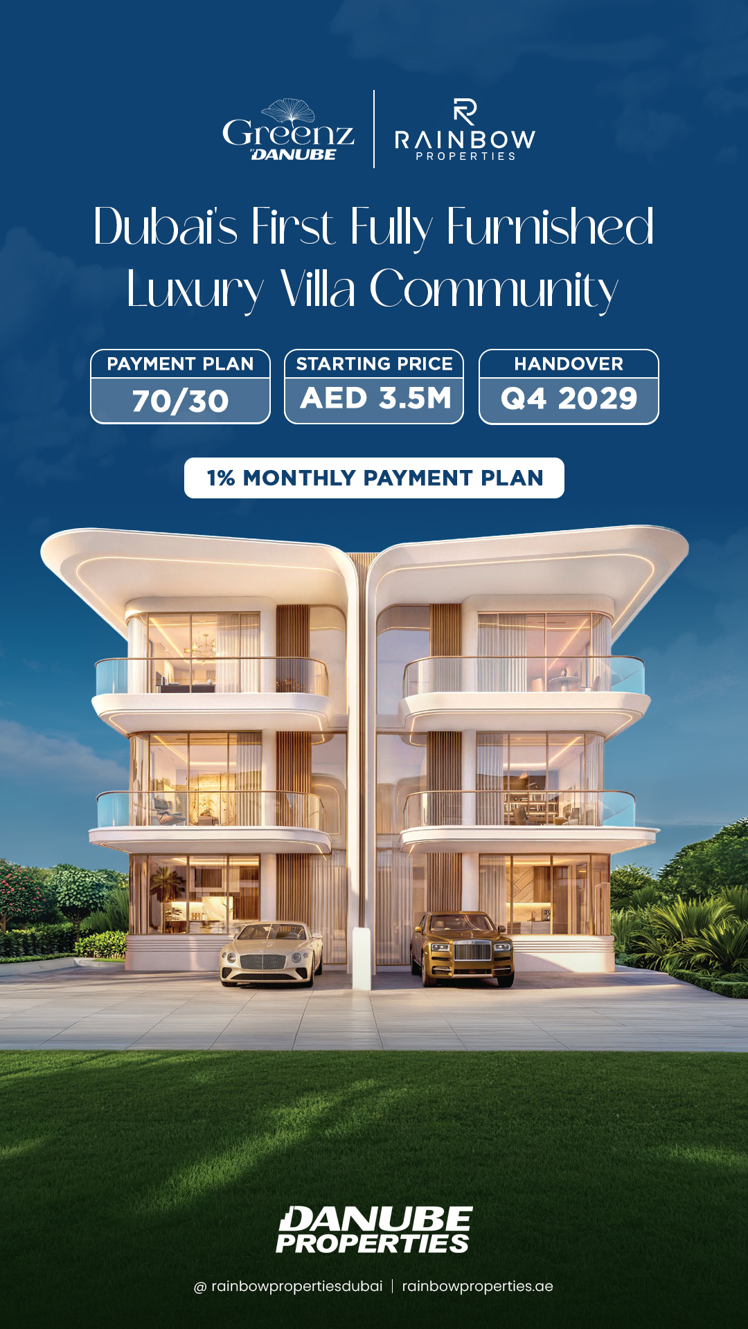 Rainbow Properties LLC-Dubai Facebook ad