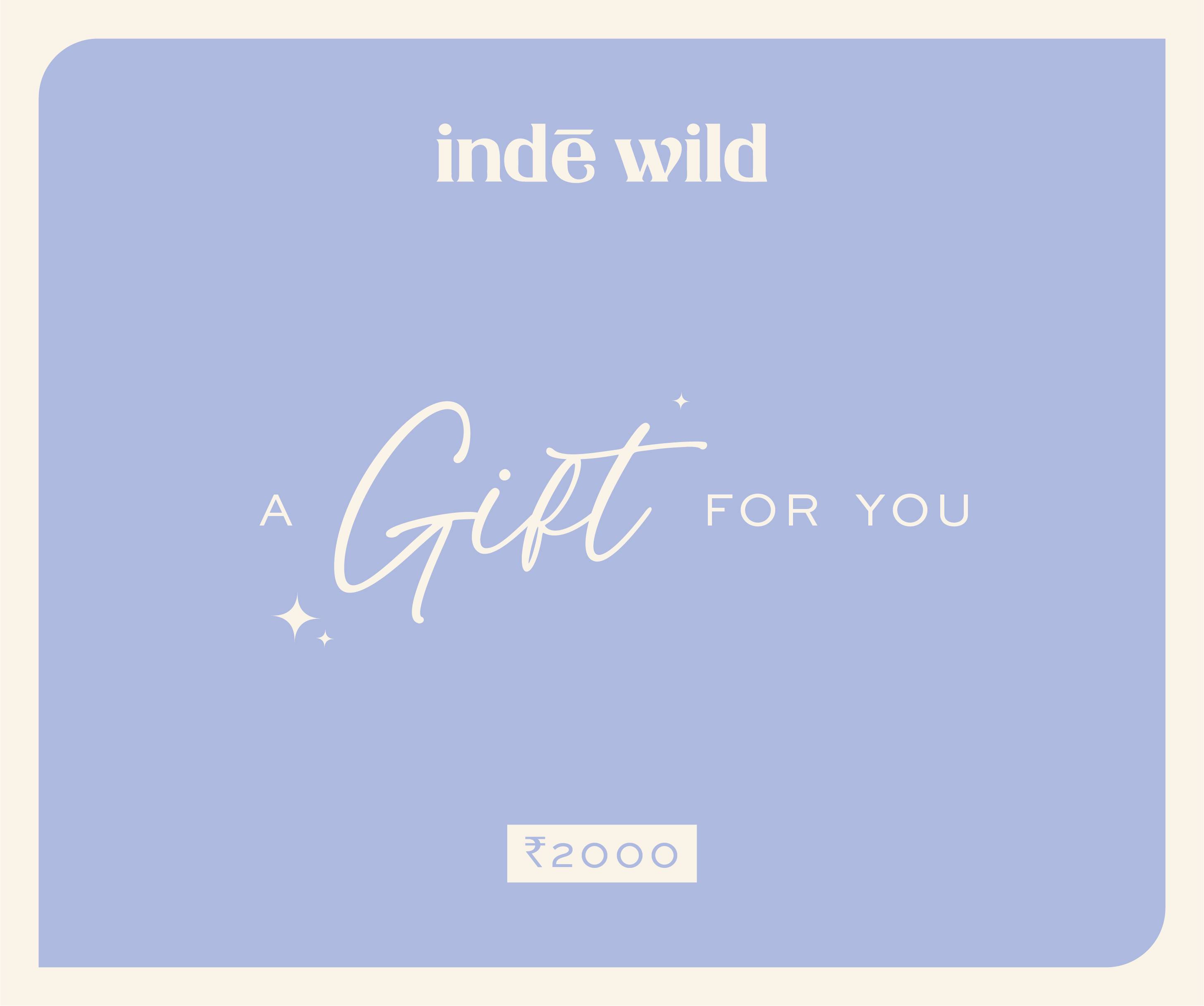 Indē Wild Facebook ad