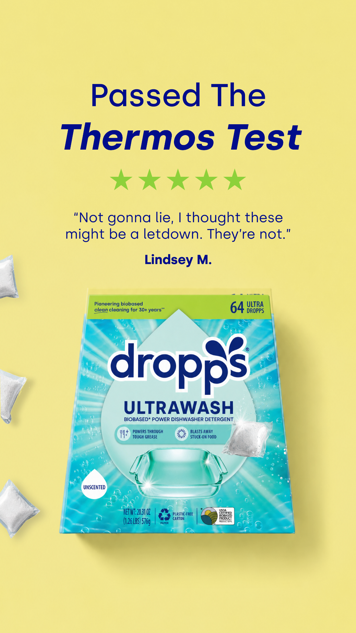 Dropps Facebook ad