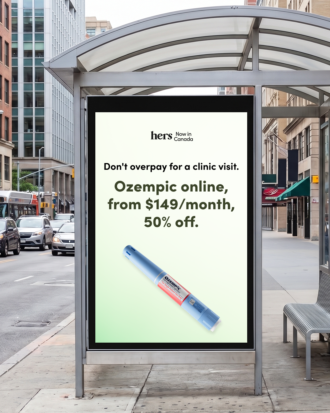 Hers Facebook ad