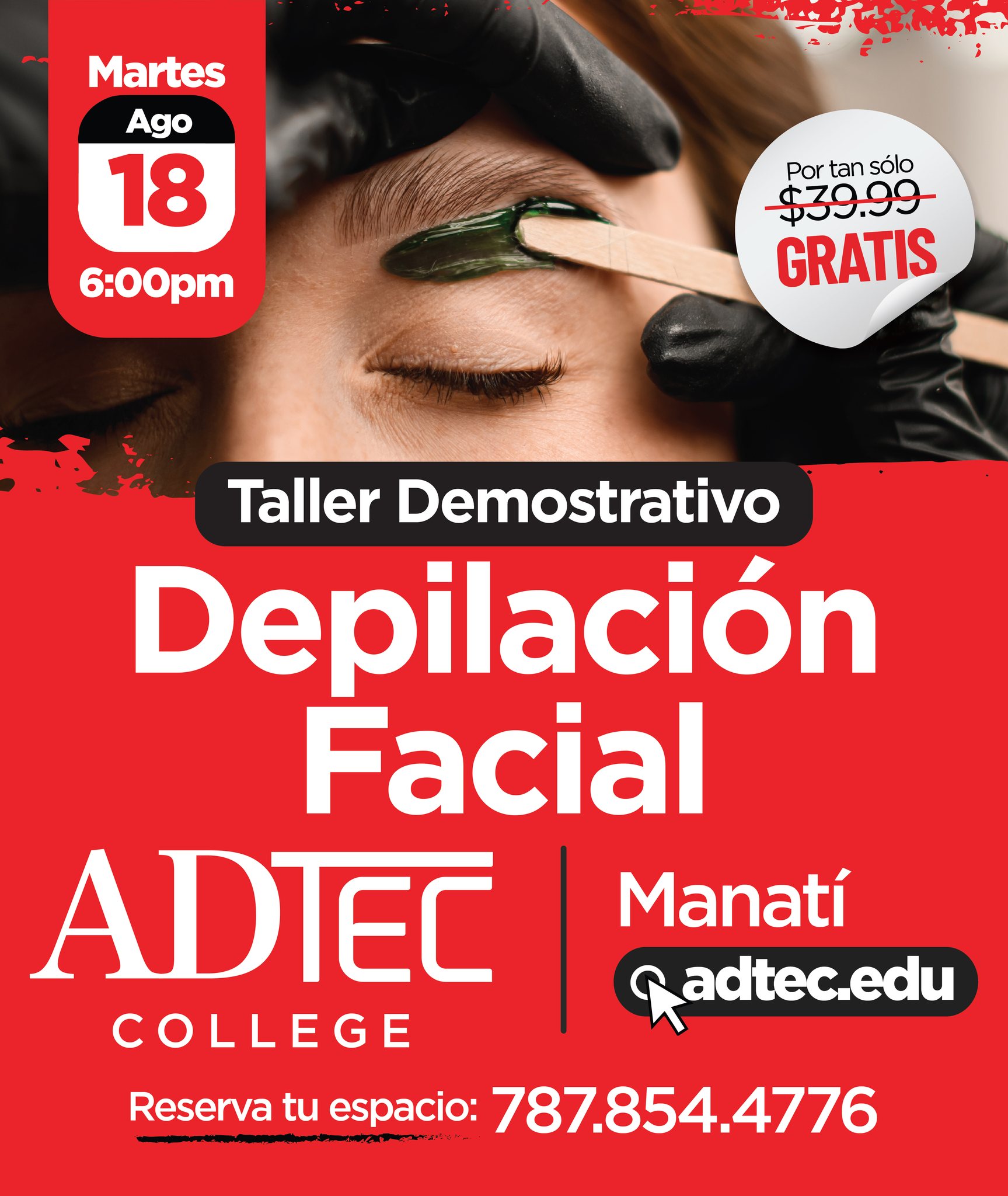 Adtec College Facebook ad
