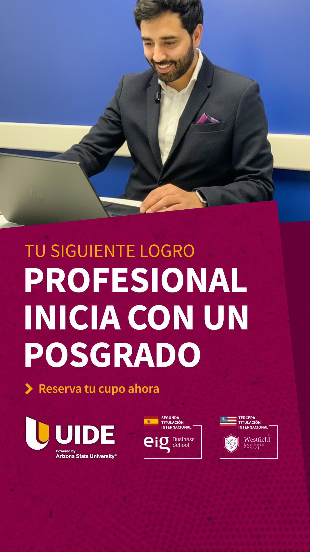 UIDE - Universidad Internacional del Ecuador Facebook ad from Apr 8, 2026