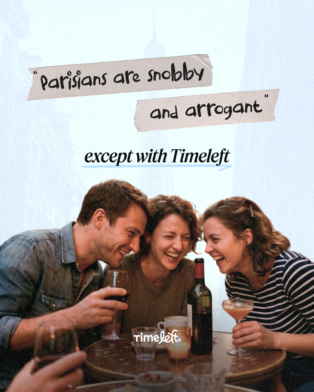 Timeleft Facebook ad