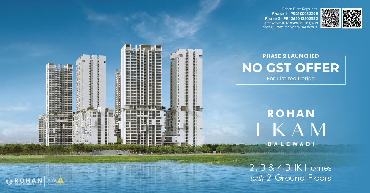 Rohan Builders India Facebook ad from Apr 4, 2026