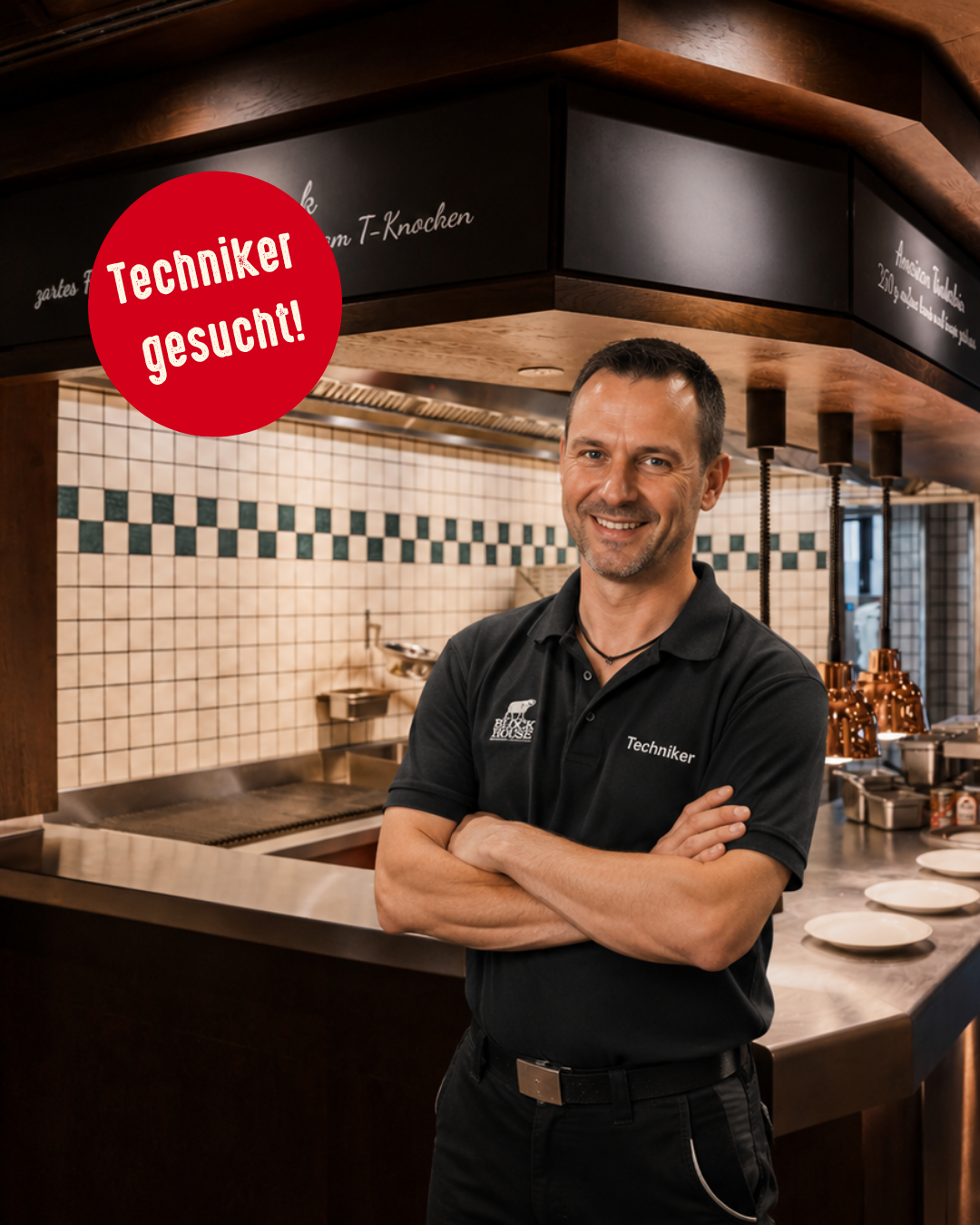 BLOCK HOUSE Facebook ad: Elektriker / Haustechniker (m/w/d) gesucht!