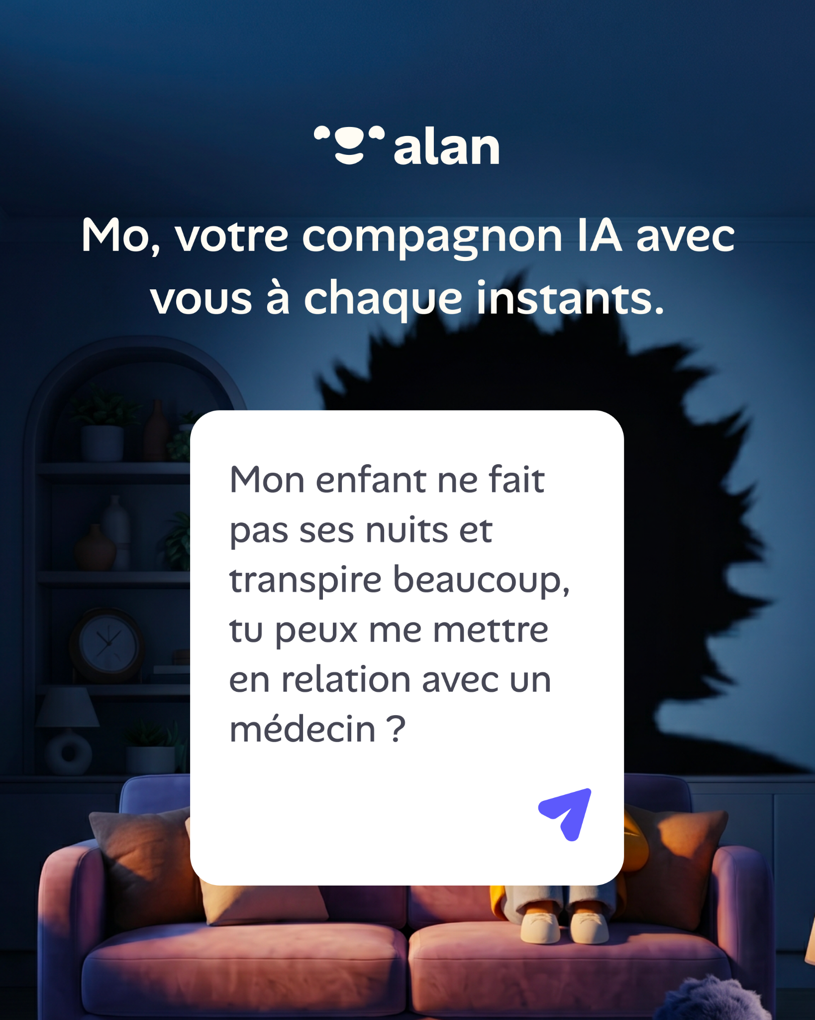 Alan Facebook ad: Découvrez tous les avantages Alan