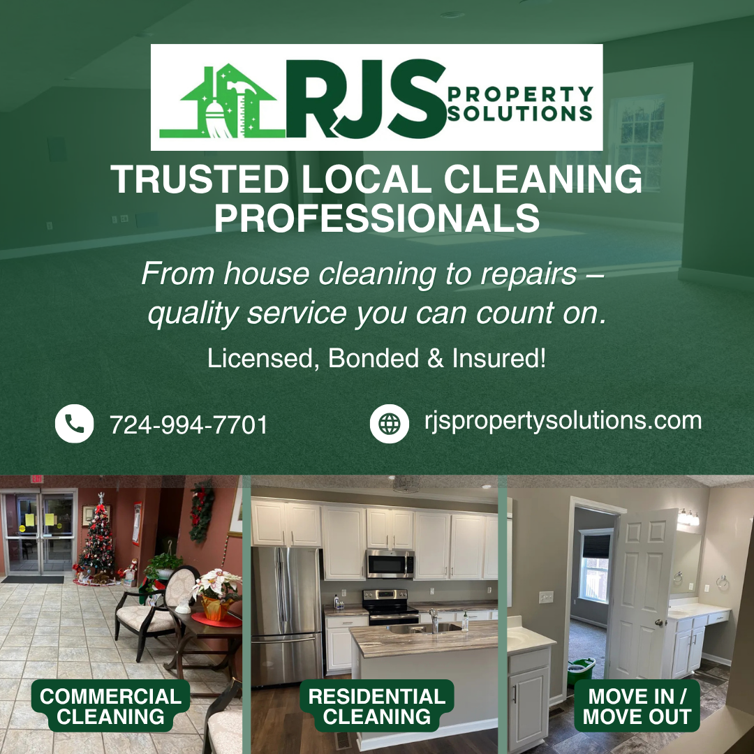 RJS Property Solutions, LLC Facebook ad: Don't spend your weekend scrubbing!
