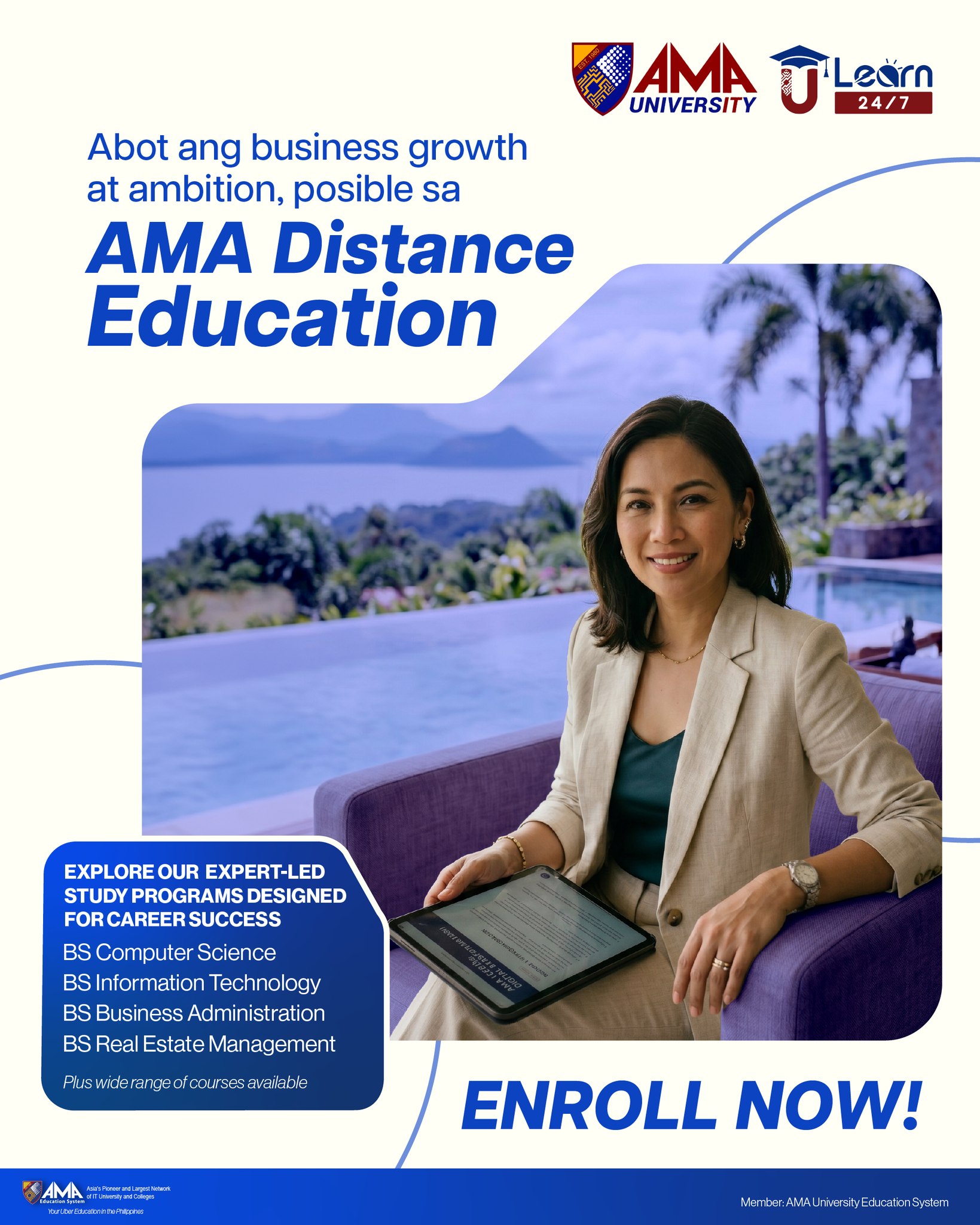 AMA Education System Facebook ad