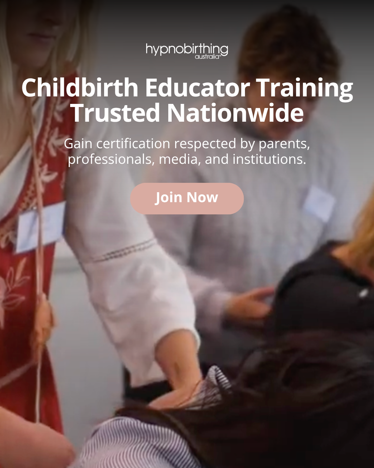 Hypnobirthing Australia Facebook ad from May 14, 2026