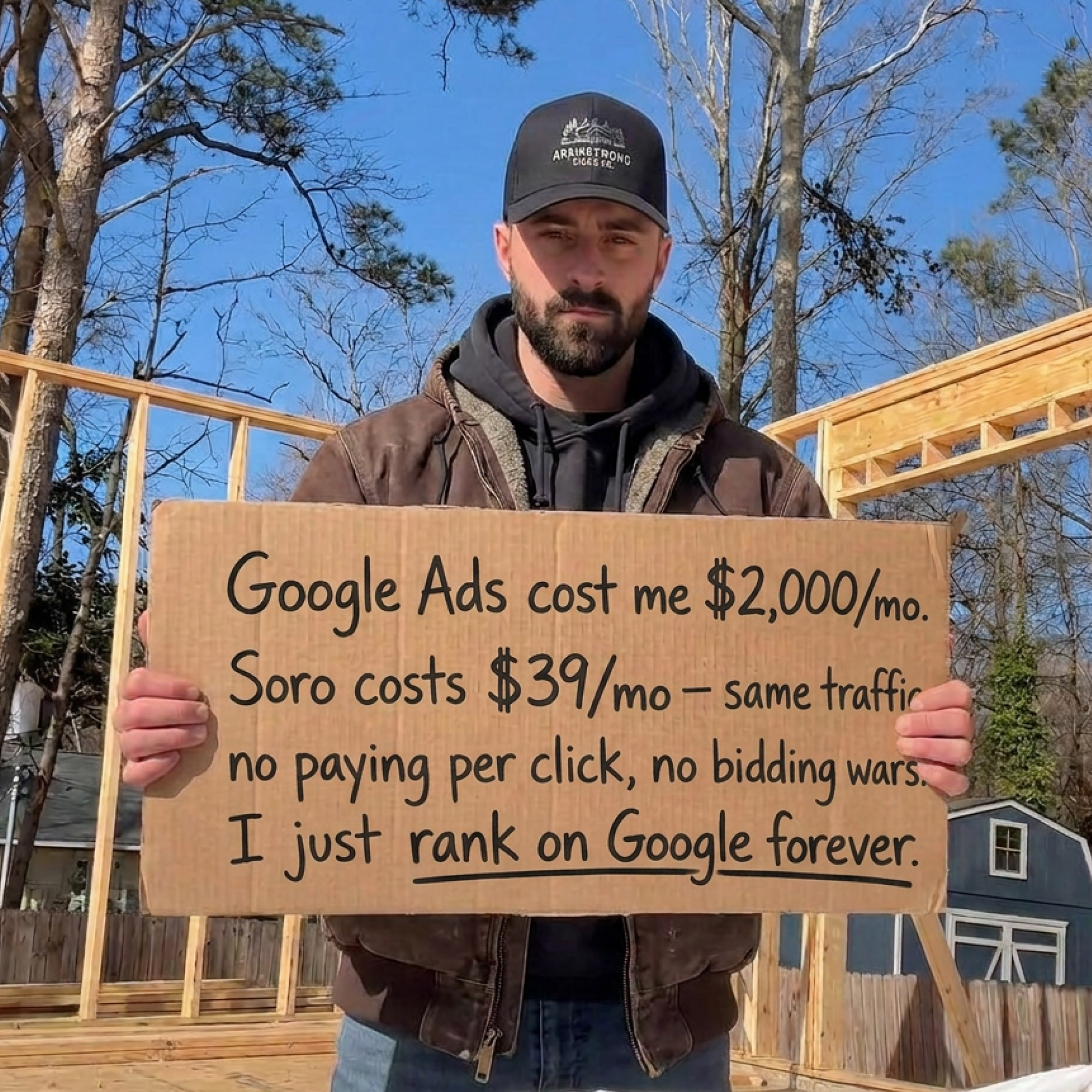 Soro SEO Facebook ad