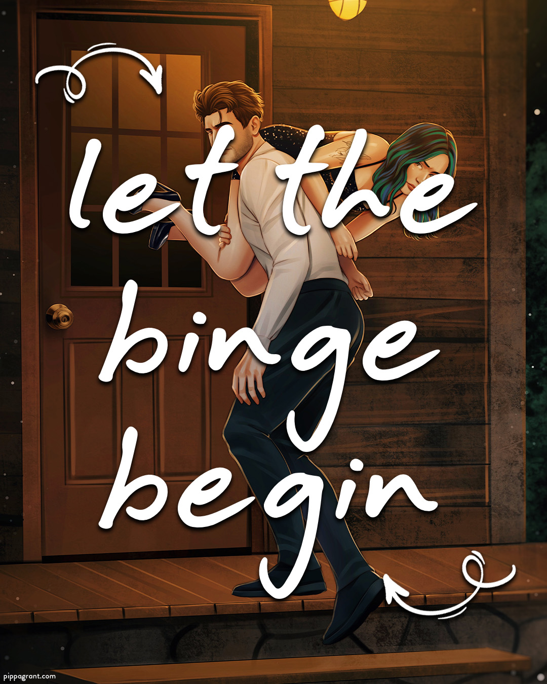 Pippa Grant Facebook ad: LET THE BINGE BEGIN!