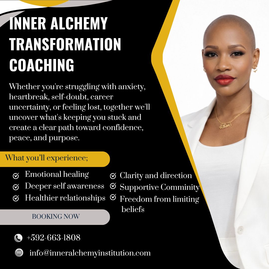 Inner Alchemy Life Coaching and Hypnotherapy Services Facebook ad: You don't have to stay stuck If you're…
