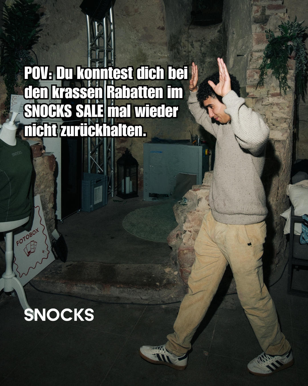 Snocks Facebook ad