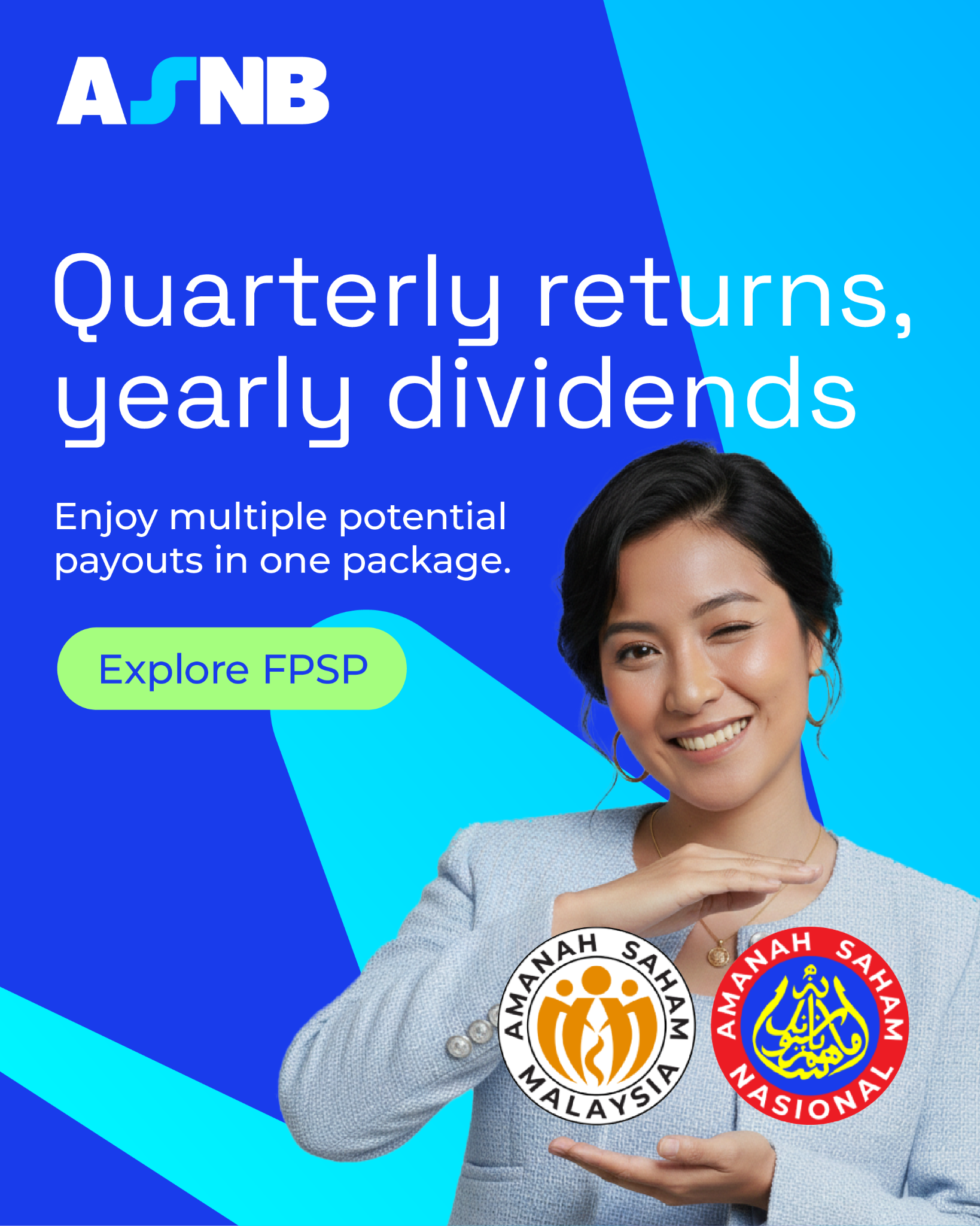 Amanah Saham Nasional Berhad Facebook ad: More than one potential payout a year?
