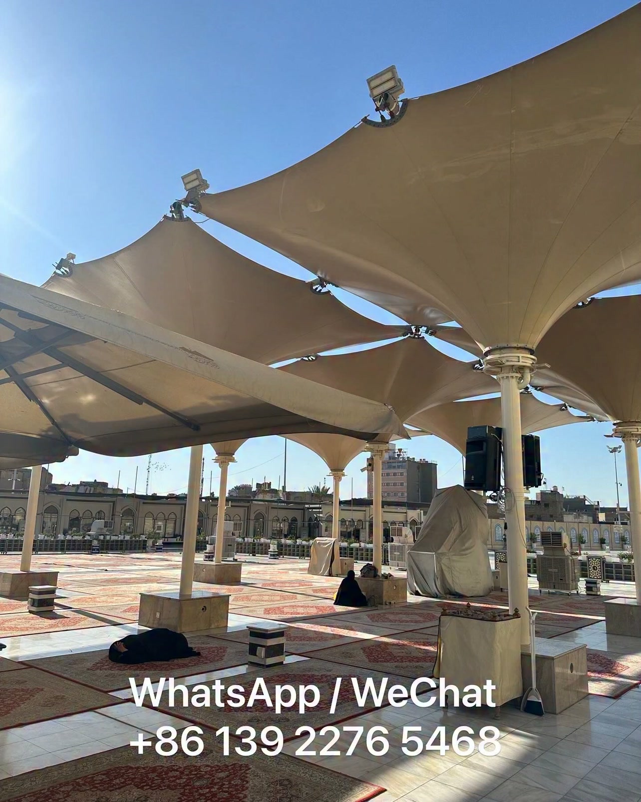 GuangZhou Ruibo Space Construction Technology Co.,Ltd Facebook ad: Permanent Custom Membrane Sstructure For Outdoor Shading.