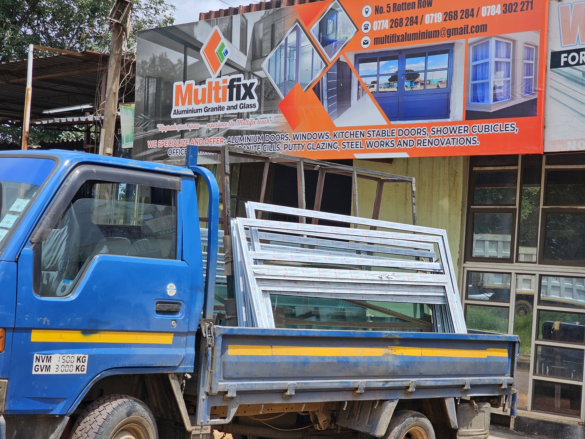 MultiFix Aluminium,Granite And Glass Facebook ad: Another happy return client at Carcla Villa in…