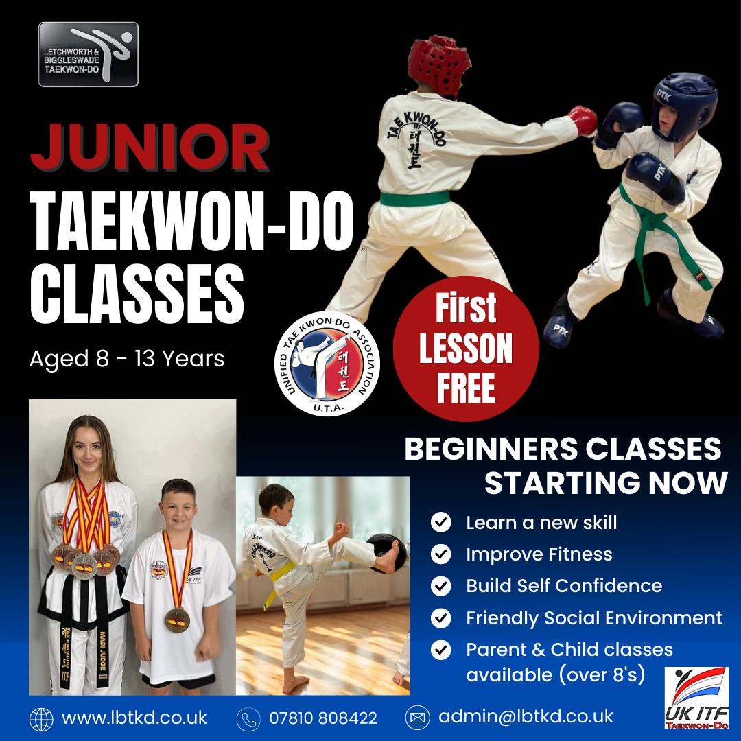Letchworth & Biggleswade Taekwondo Facebook ad