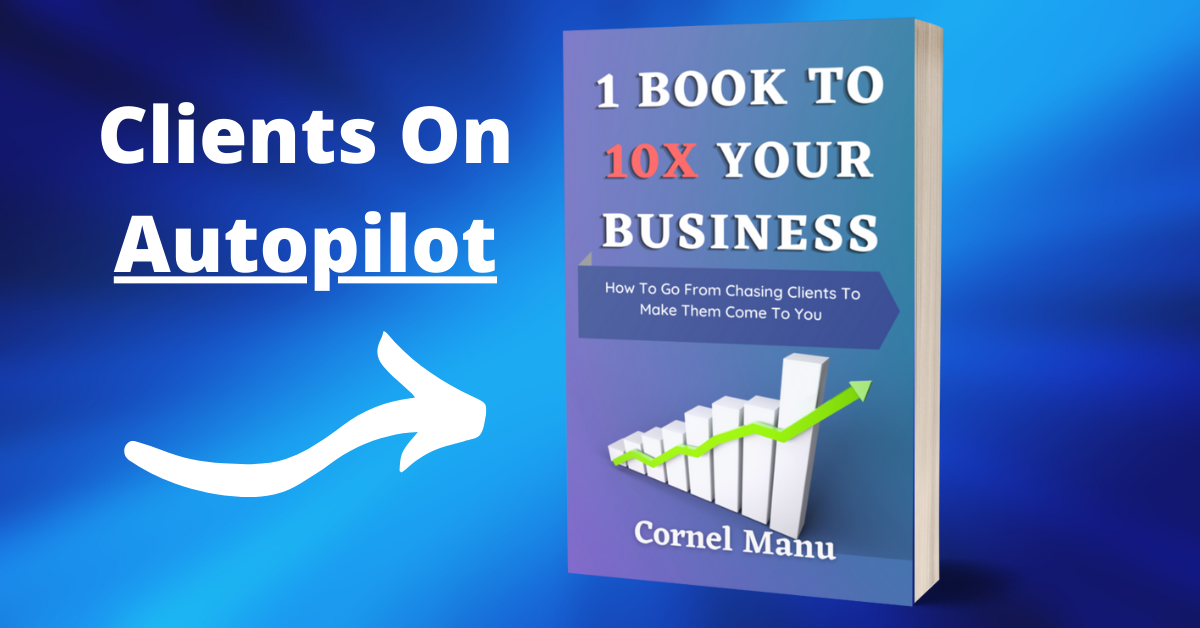 Cornel Manu - Ghostwriter, Copywriter, Author Facebook ad from Sep 30, 2021