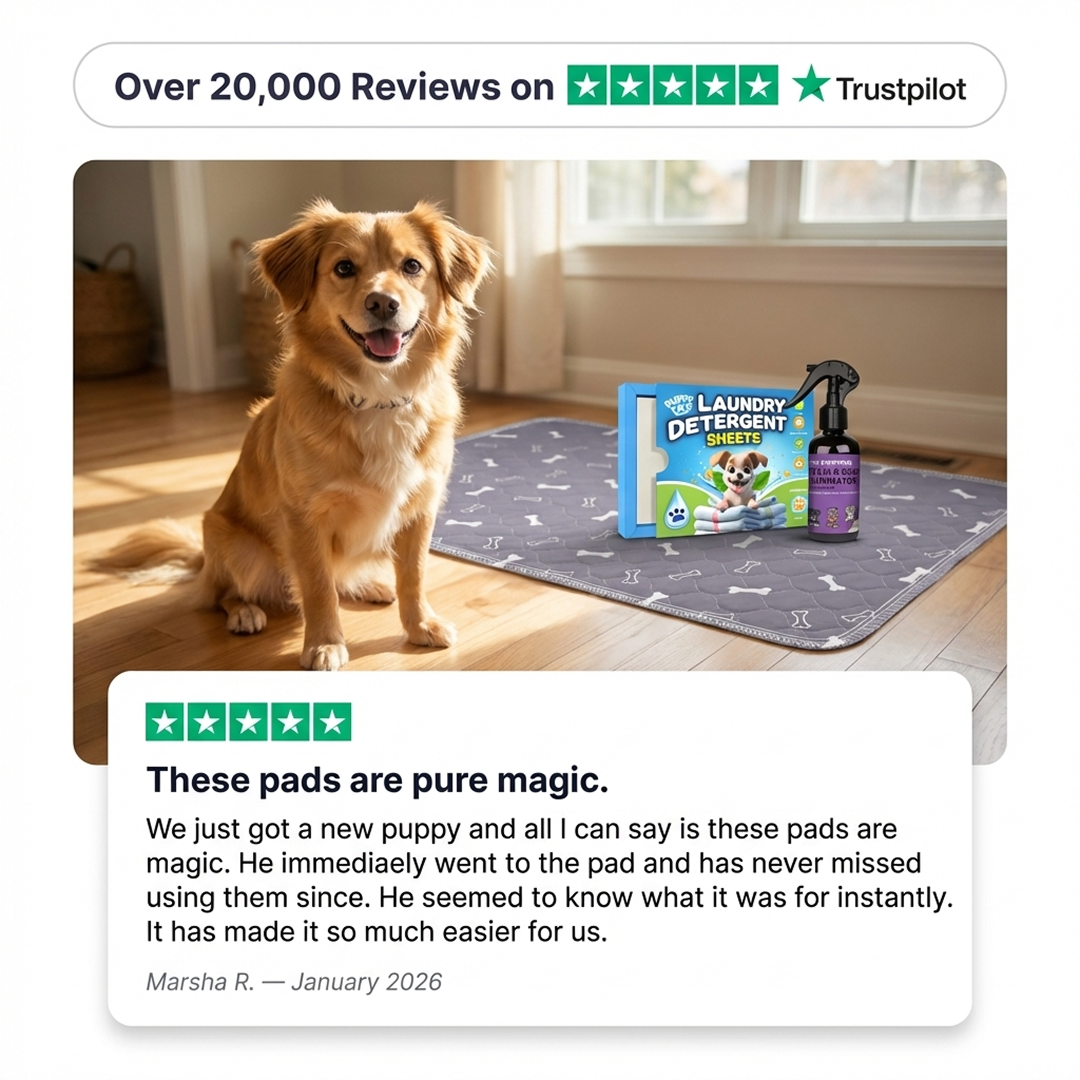 PuppyPad Facebook ad