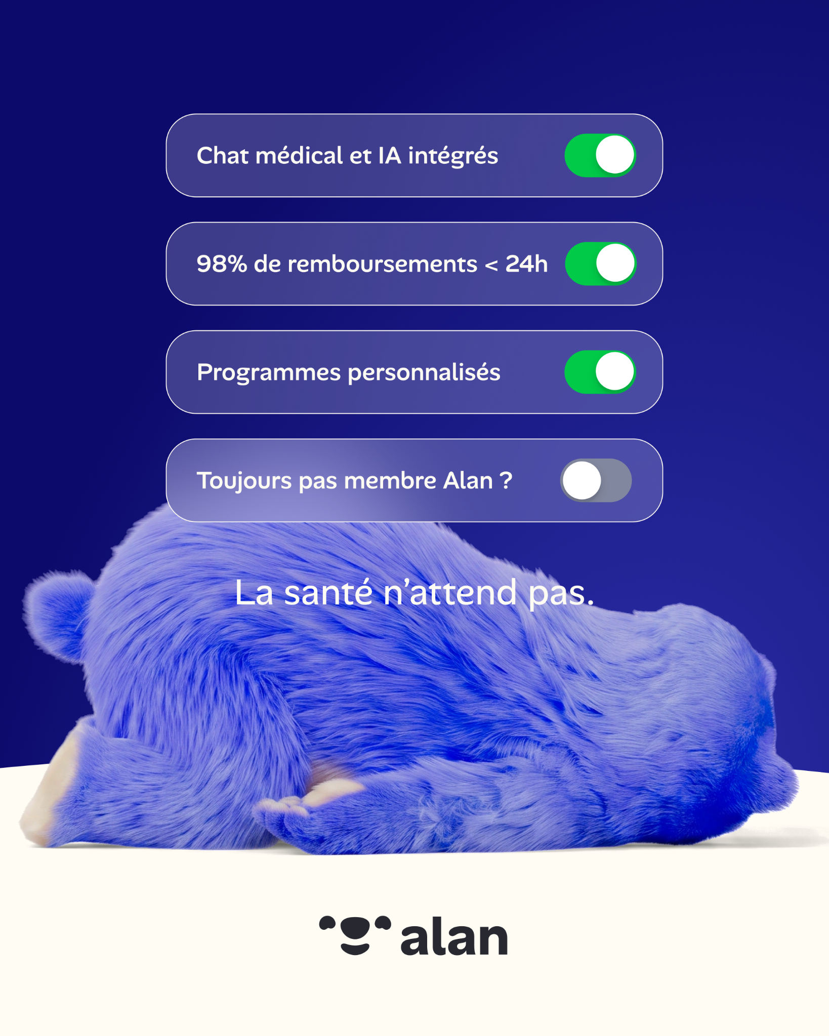 Alan Facebook ad