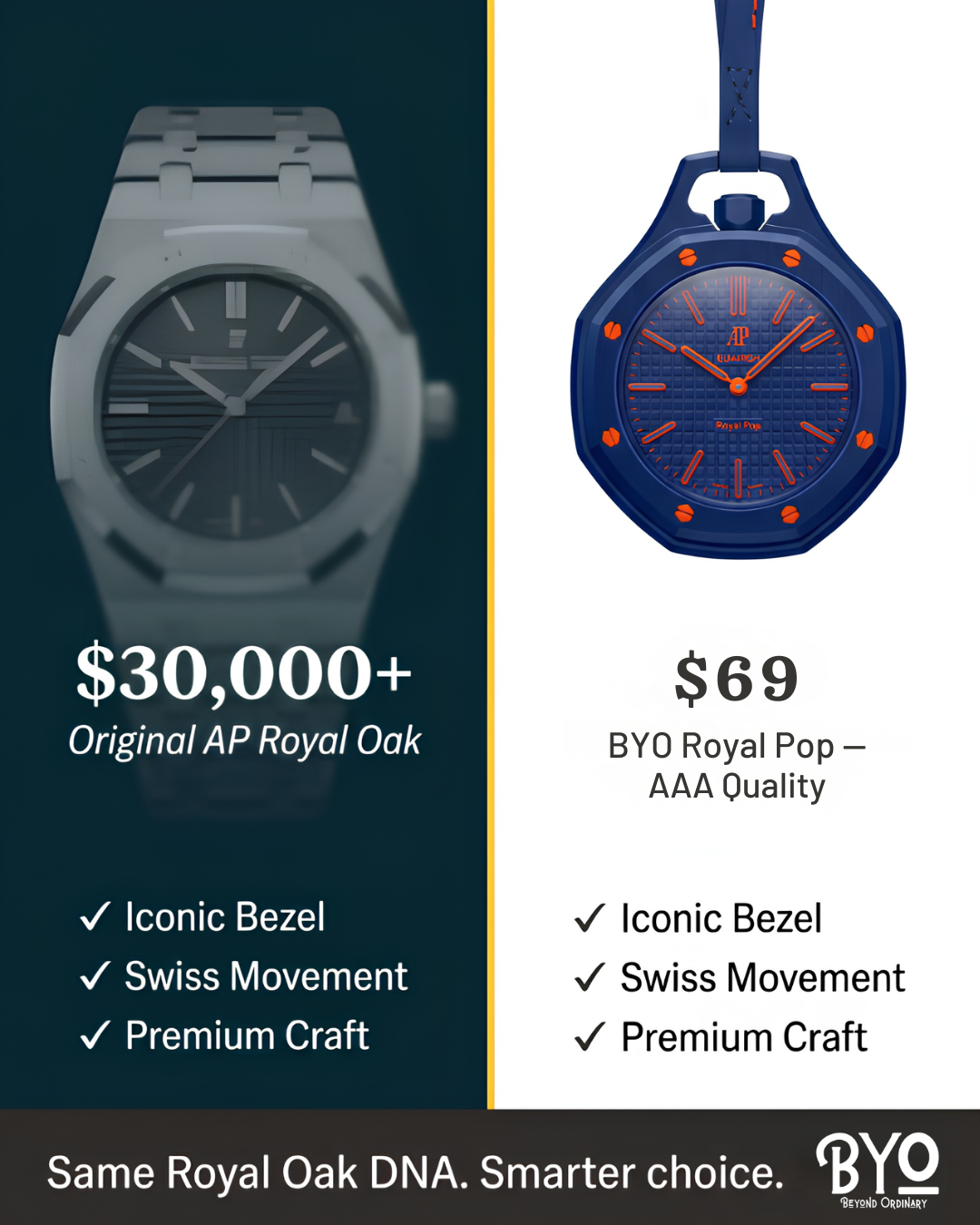 Beyond Ordinary Facebook ad: Shop The Drop. While Stock Lasts