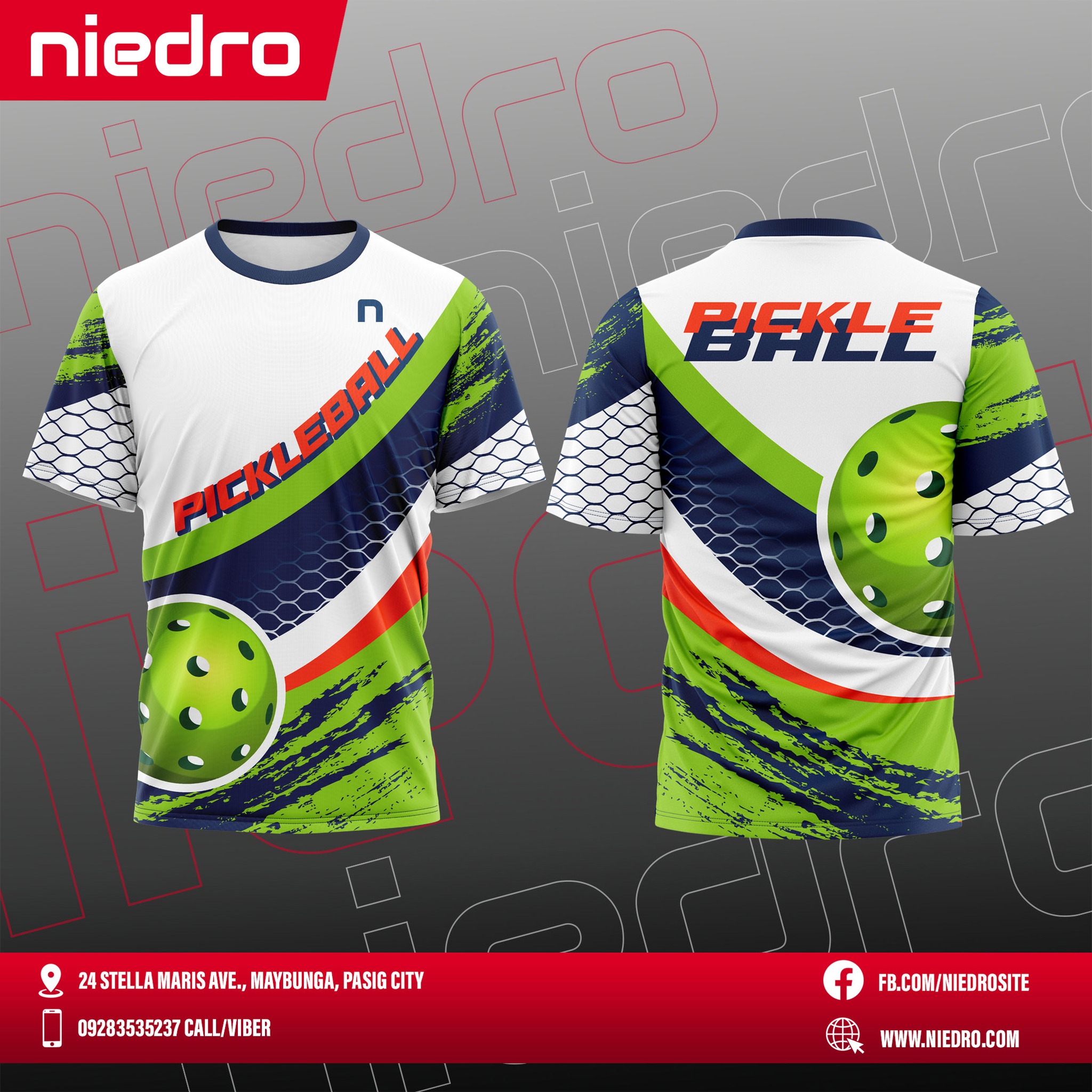 Niedro Gear Facebook ad: PLAY HARD. LOOK SHARP.