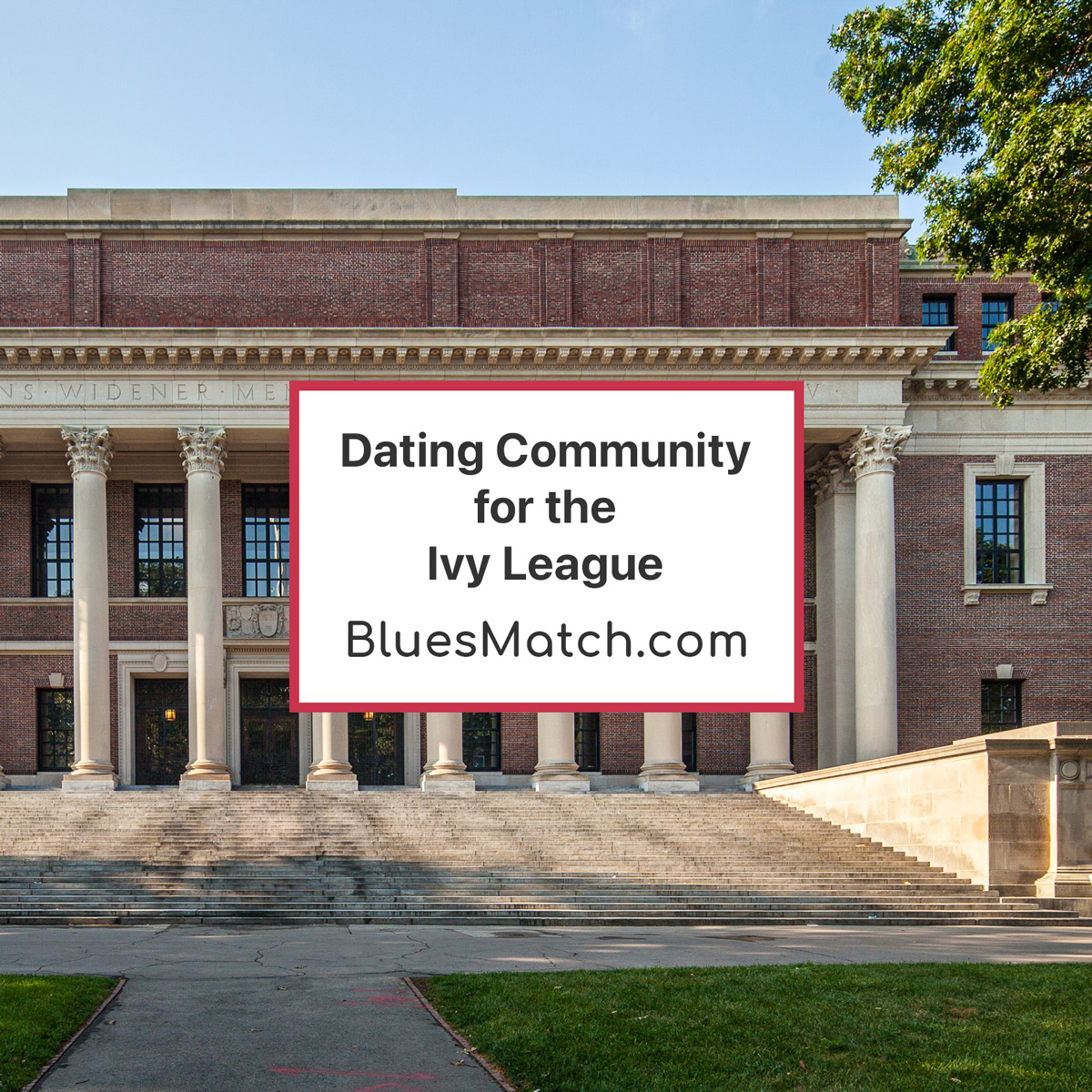 Blues Match Facebook ad: Dating Community for the Ivy League