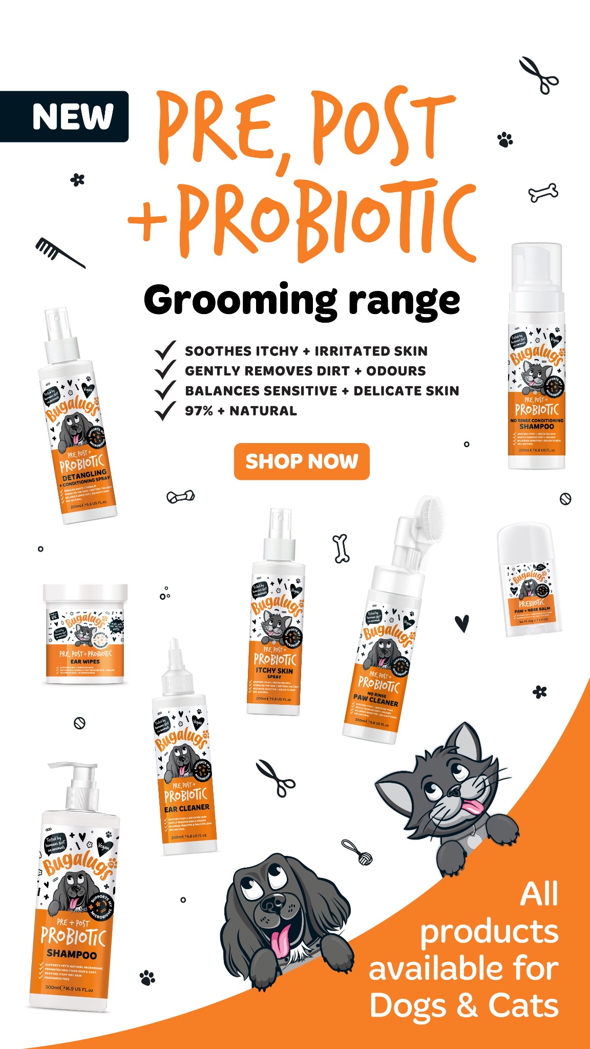 Bugalugs Pet Care Facebook ad