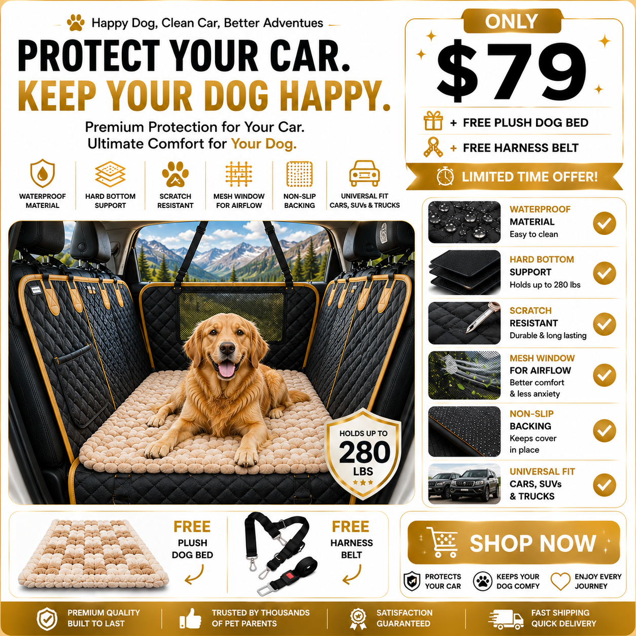 Paws ministry Facebook ad: Get 35% OFF + Free Gifts!