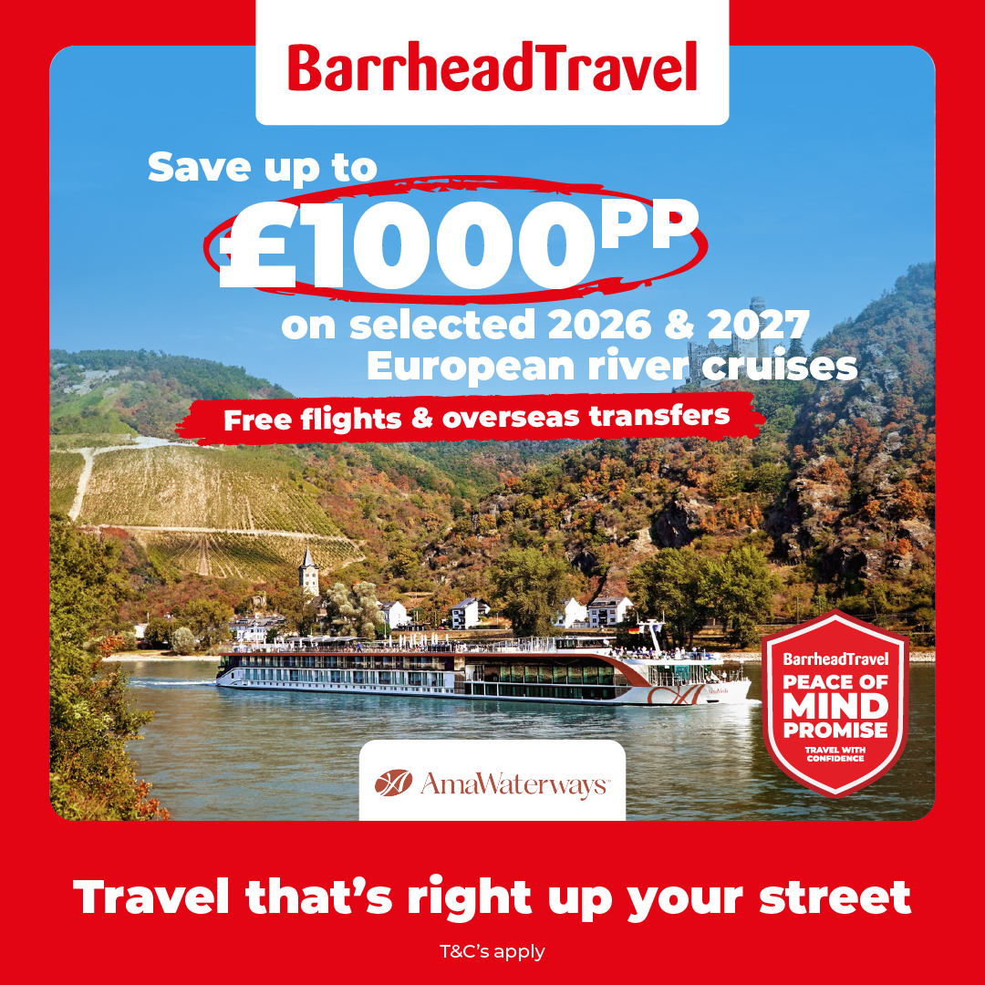 Barrhead Travel Cruise Facebook ad